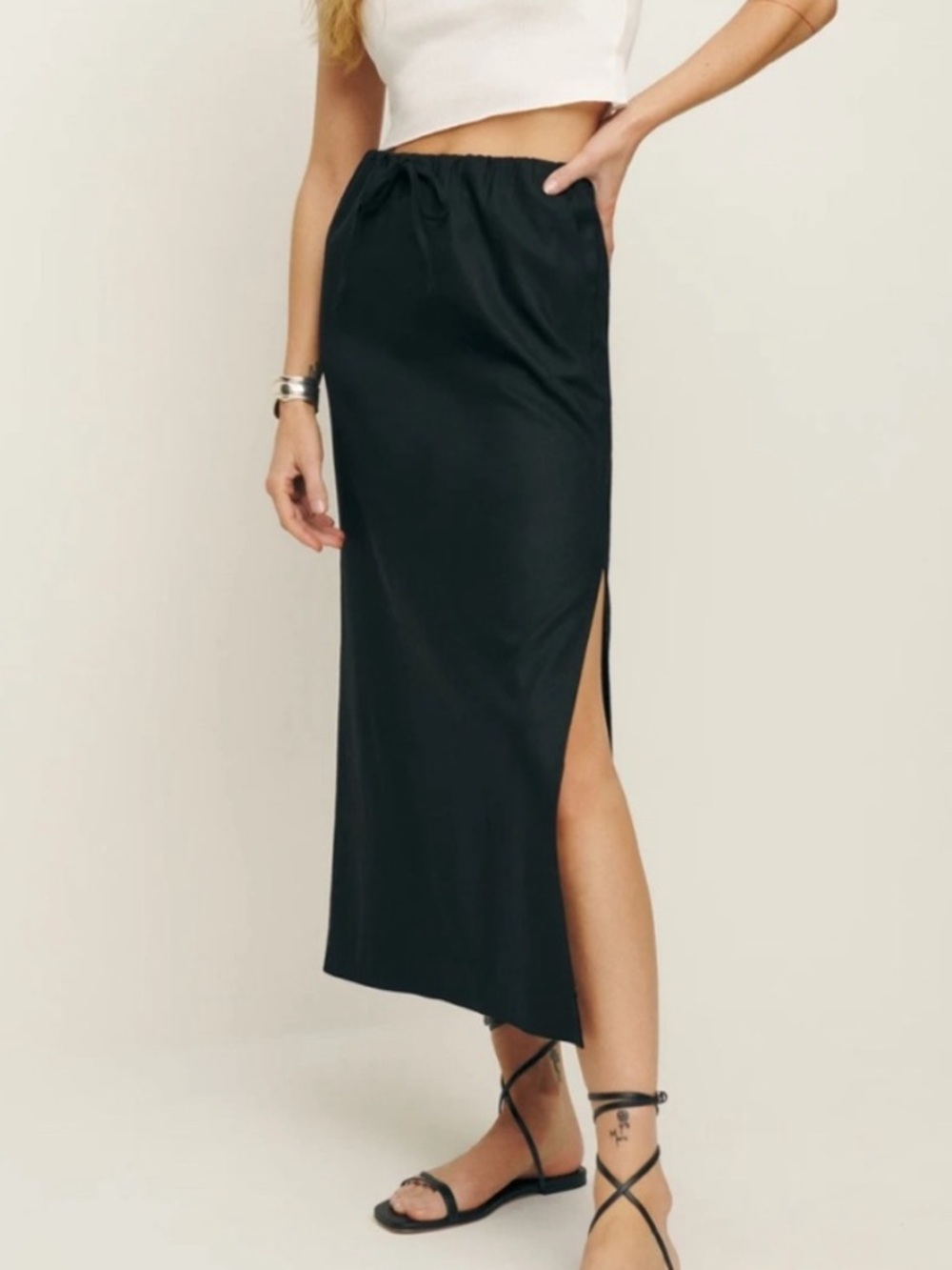 NWT • Elsa linen skirt - size small Reasonable